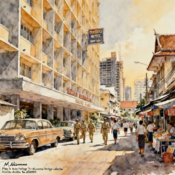 Miami Hotel Bangkok 1960s Where the Real R&R Happened