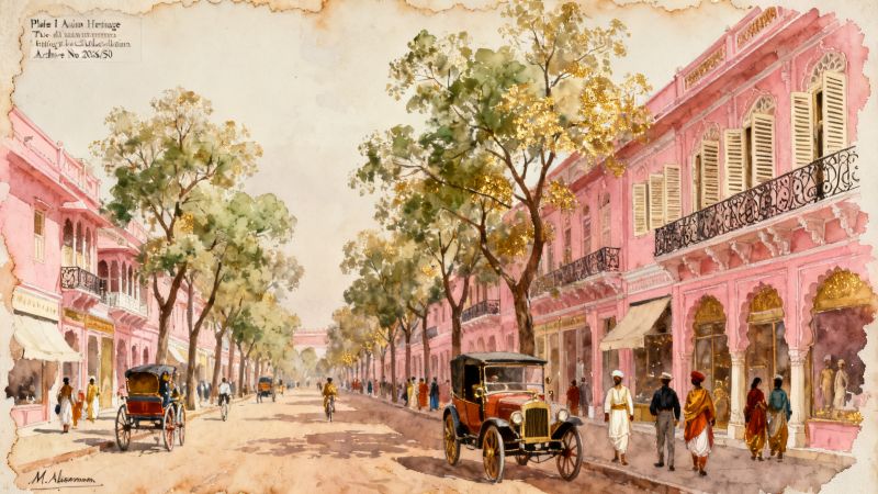 Detailed_watercolour_painting_of_Jaipur_s_pink-painted_streets_during_the_1876